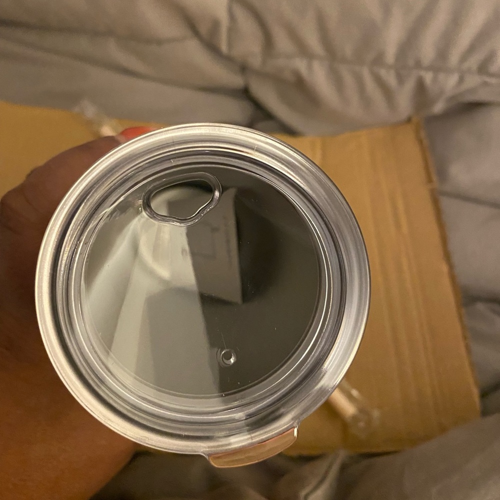 NWT BLUSH PINK SKINNY TUMBLER. STAINLESS STEEL - Picture 4 of 6